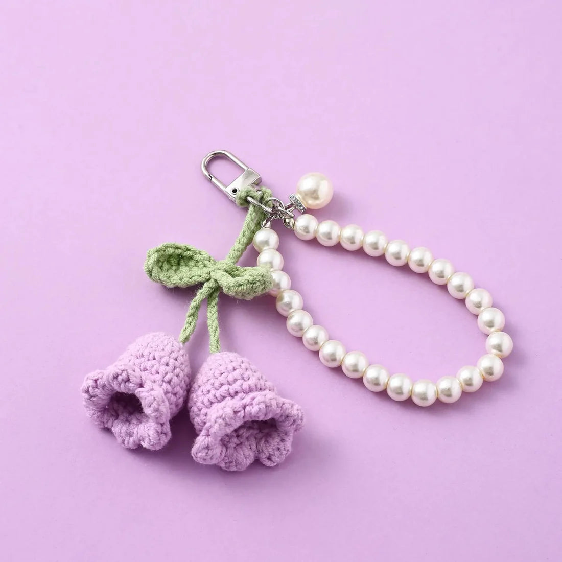 Crochet "Flower" Keychain